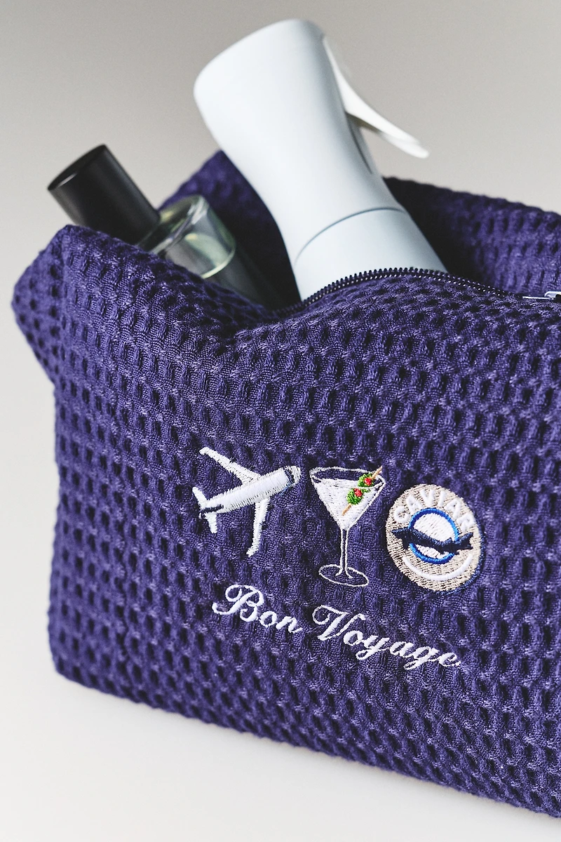 Abbode Waffle Cosmetic Bag