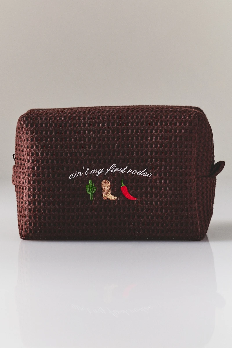 Abbode Waffle Cosmetic Bag