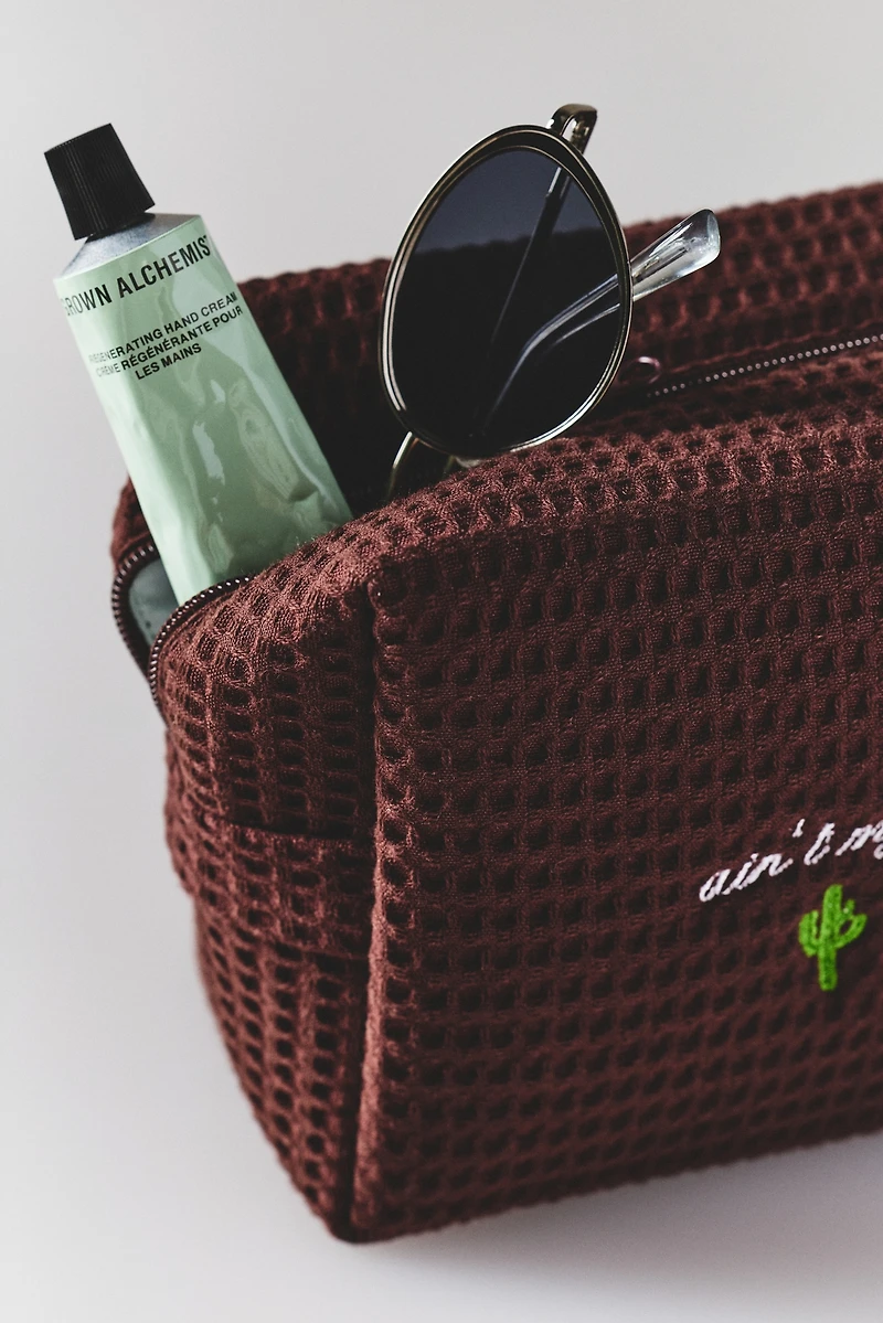 Abbode Waffle Cosmetic Bag