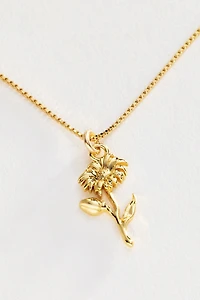 Set & Stones Elsie Birth Flower Necklace