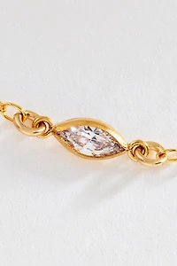 Set & Stones Marquise Birthstone Bracelet