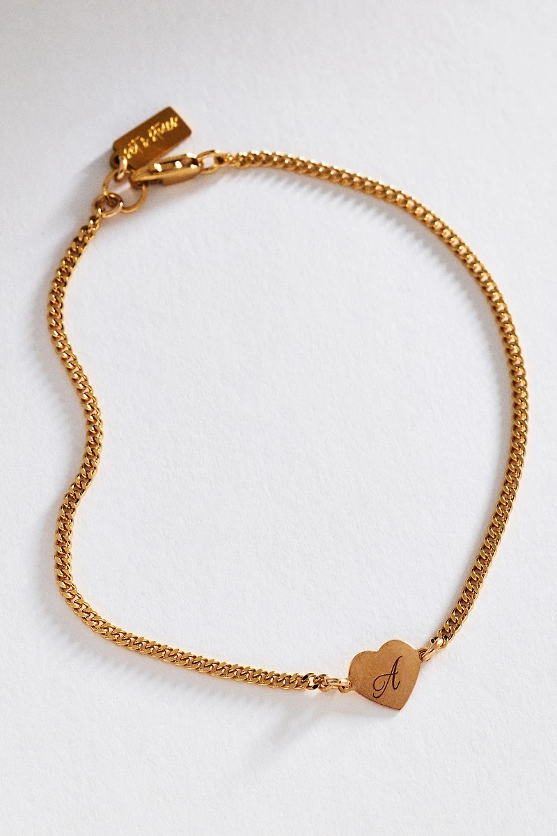 Set & Stones Emerson Initial Bracelet
