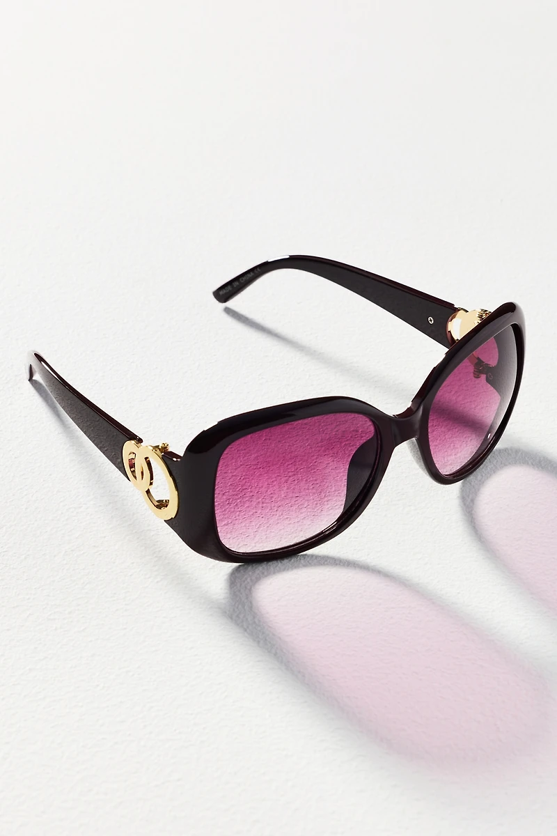 I-SEA Oversized Retro Sunglasses