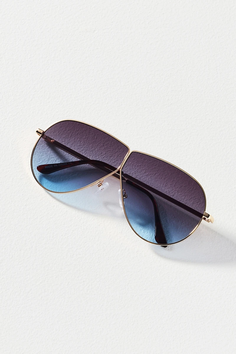 I-SEA Colorful Metal Aviator Sunglasses