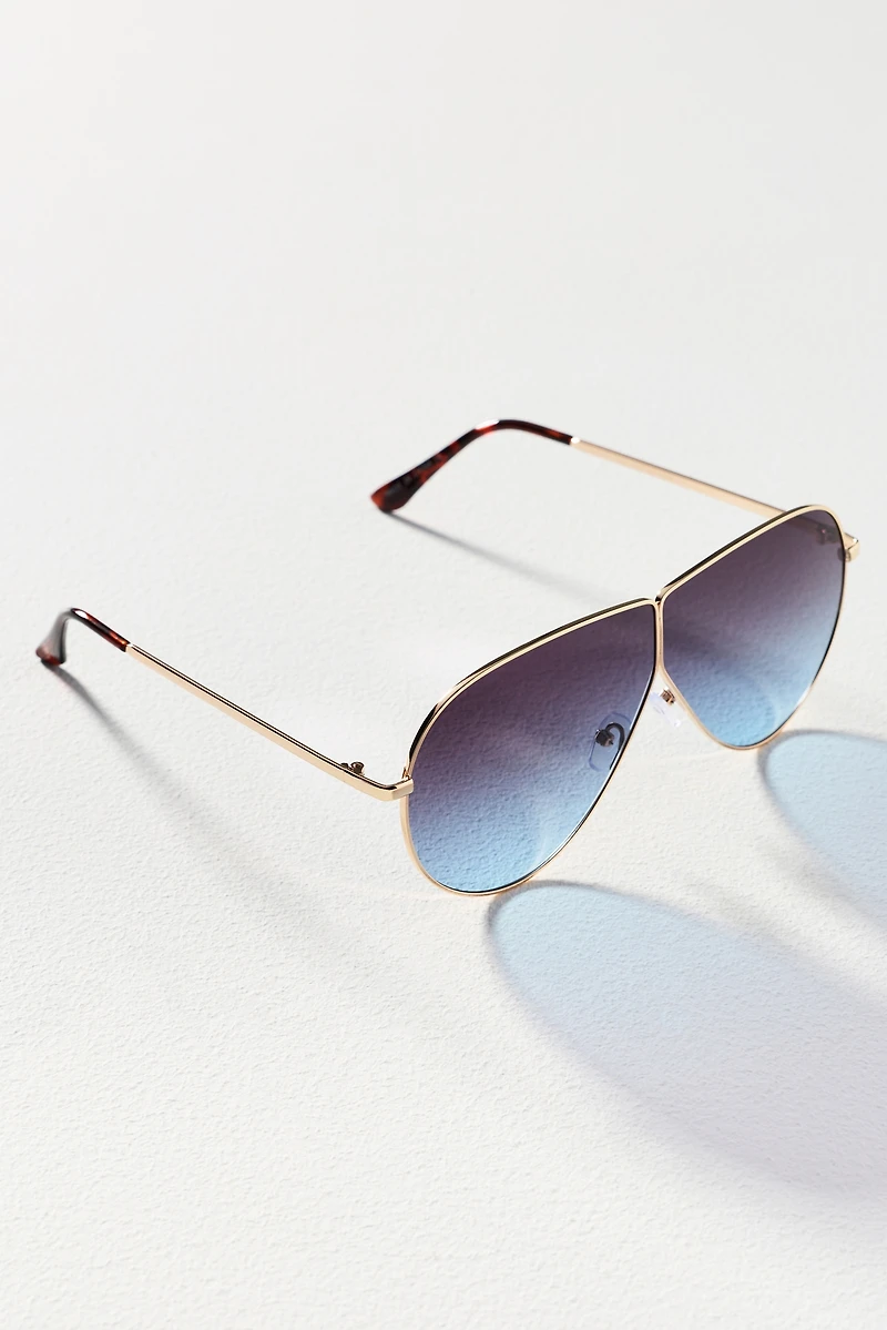 I-SEA Colorful Metal Aviator Sunglasses