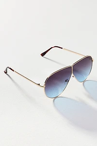 I-SEA Colorful Metal Aviator Sunglasses