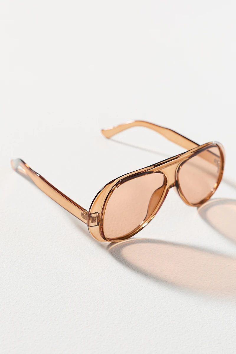 I-SEA Translucent Aviator Sunglasses