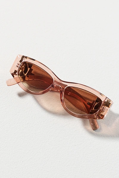 I-SEA Rectangle Jelly Translucent Sunglasses