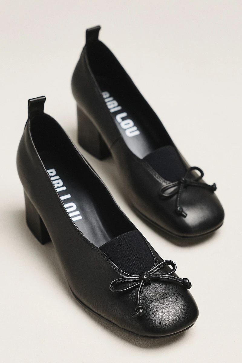 Bibi Lou Ballet Block Heels