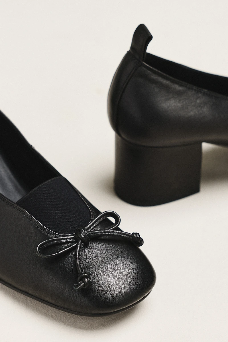 Bibi Lou Ballet Block Heels