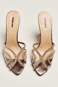Lola Cruz Rhinestone Heels