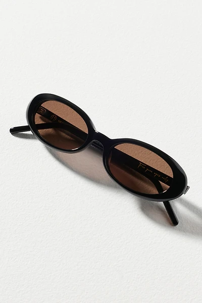 Heaven Mayhem Esme Slim Oval Sunglasses