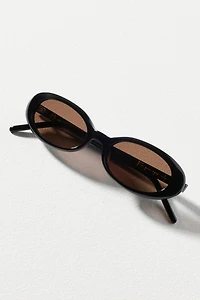 Heaven Mayhem Esme Slim Oval Sunglasses