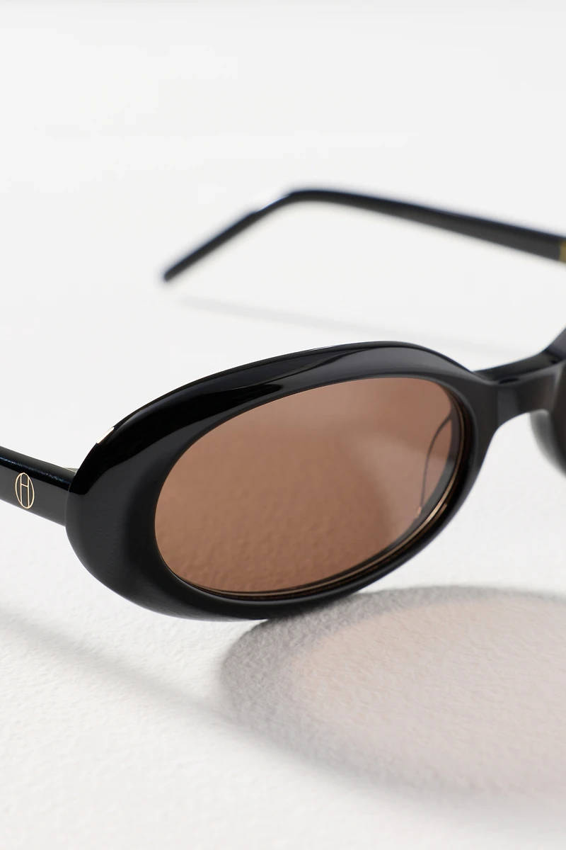Heaven Mayhem Esme Slim Oval Sunglasses