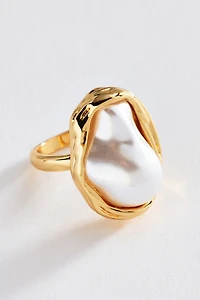 Large Pearl Ring