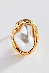 Large Pearl Ring
