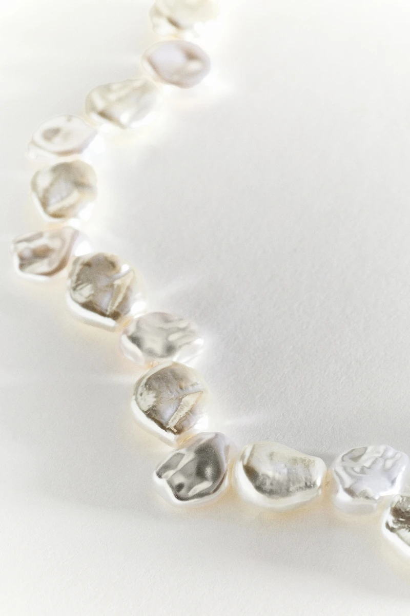 Molten Pearl Necklace