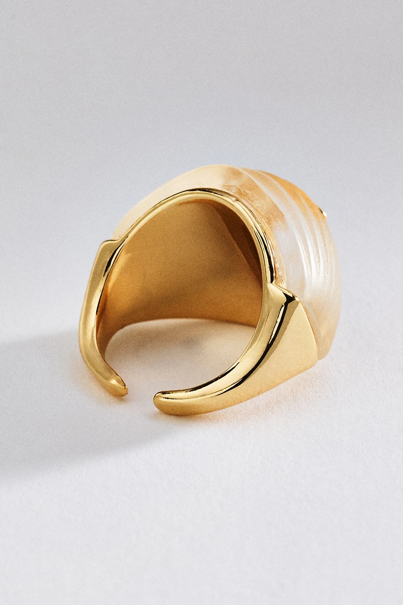 Chunky Resin Ring