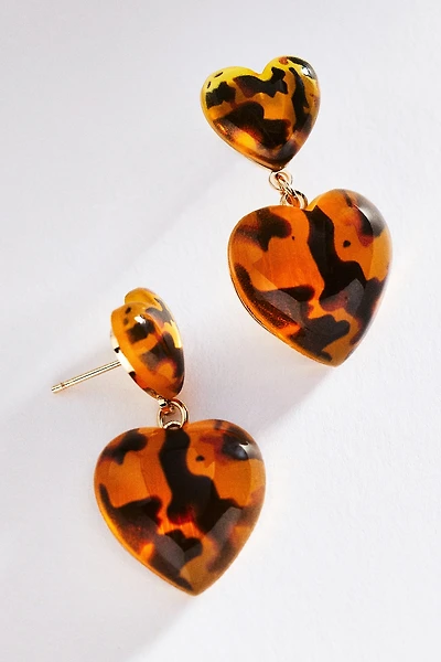 8 Other Reasons Tiger Heart Drop Earrings