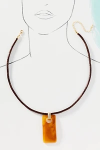 8 Other Reasons Stone Pendant Necklace