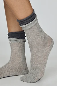Double Cuff Trouser Socks
