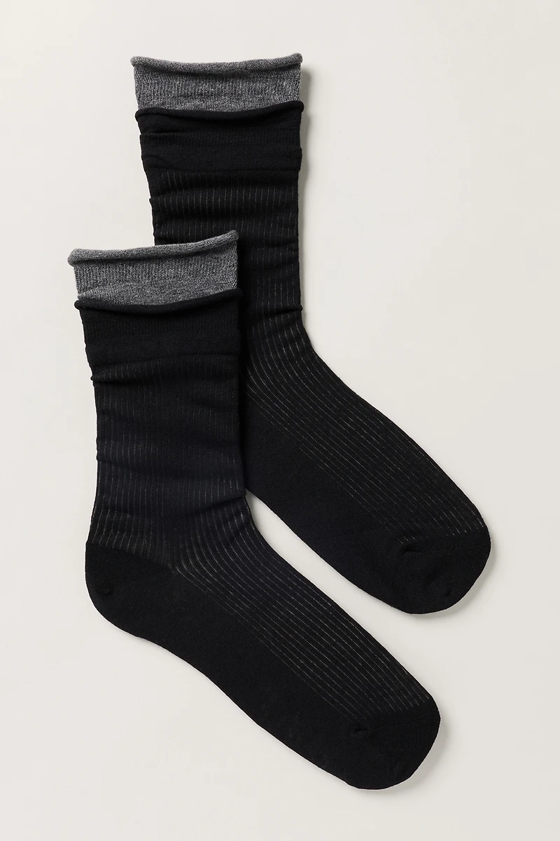 Double Cuff Trouser Socks