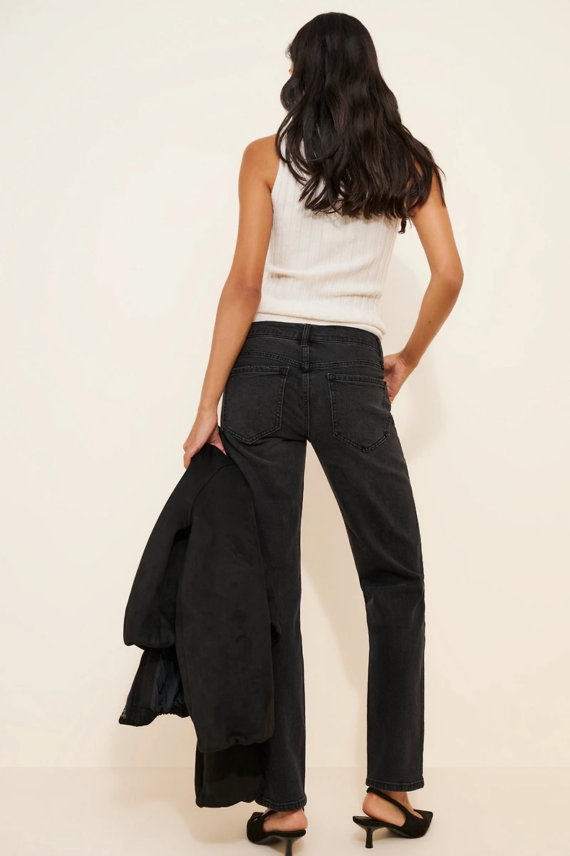 Oliver Logan Chester Low-Rise Slim Straight Jeans