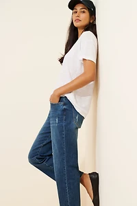 Oliver Logan Ludlow Mid-Rise Relaxed Jeans