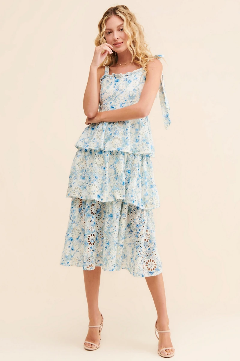 En Saison Claire Midi Dress