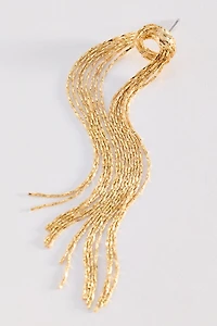 Chain Fringe Drop Earrings