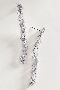 Rawbar Mixed Crystal Drop Earrings