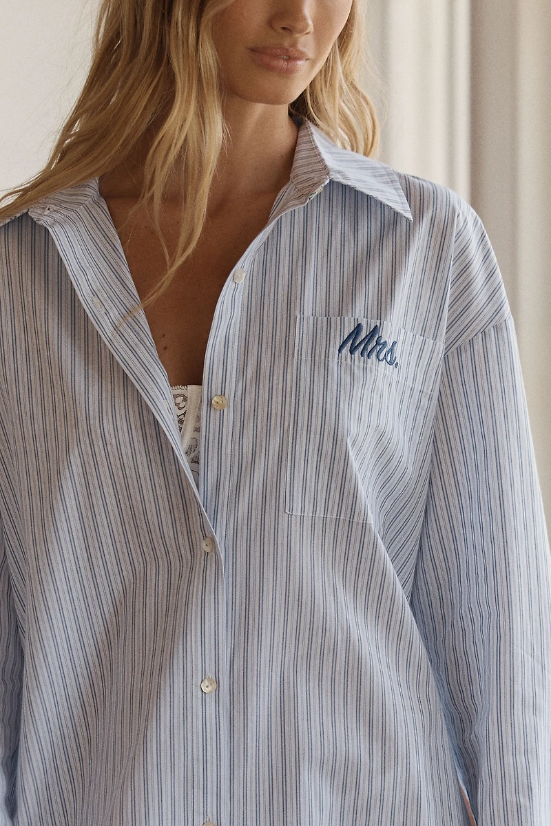 Hutch Mrs. Boyfriend Sleep Shirt
