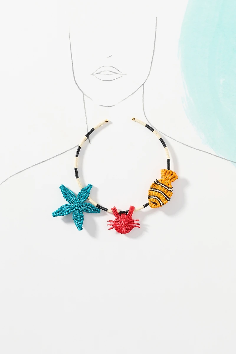 Bamboleira Clarte Charm Choker Necklace