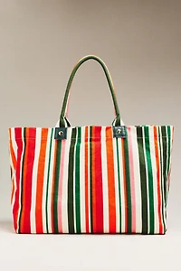 By Anthropologie Slouchy Canvas Tote Bag