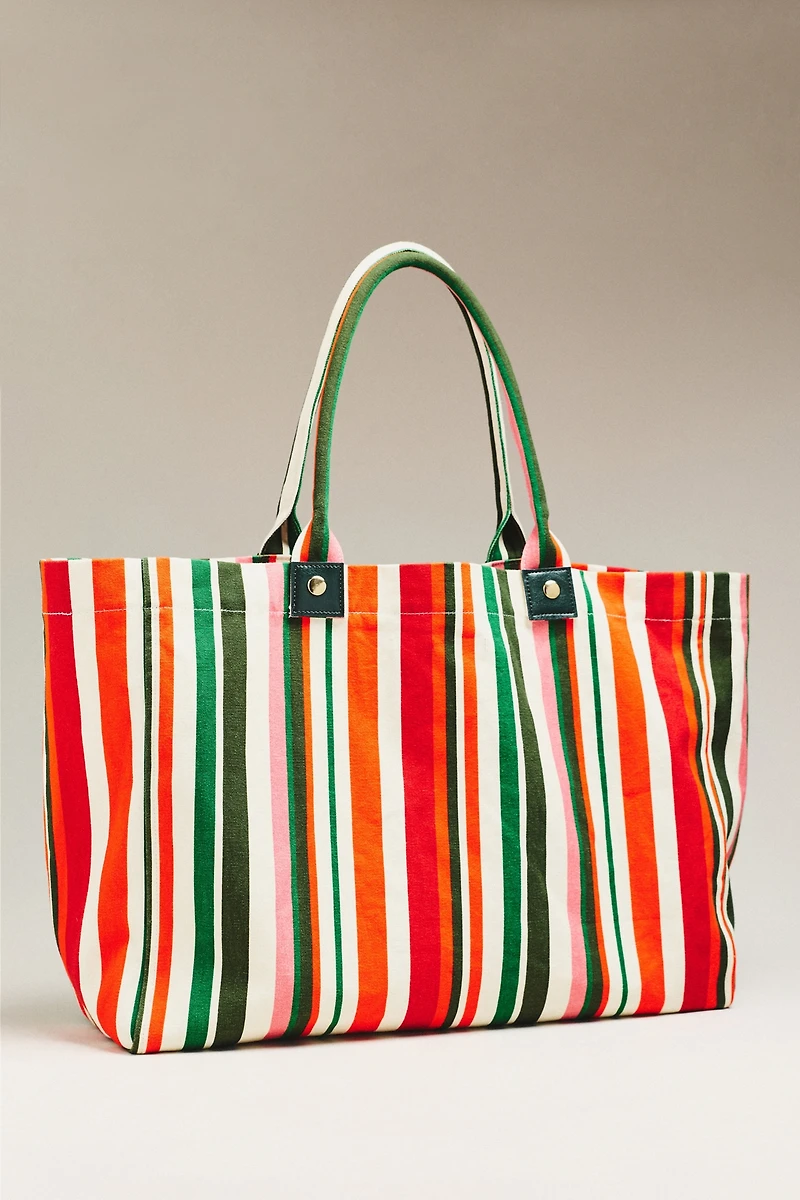 By Anthropologie Slouchy Canvas Tote Bag