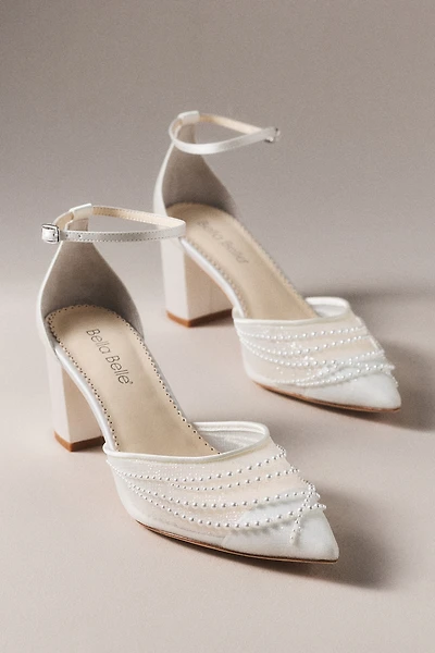 Bella Belle Perla Pearl Block Heels