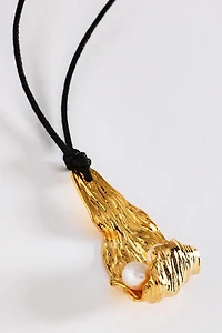 Joanna Laura Constantine Pendant Pearl Necklace