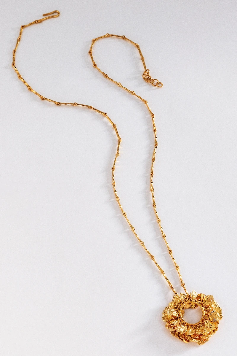 Joanna Laura Constantine Mini Petals Pendant Necklace