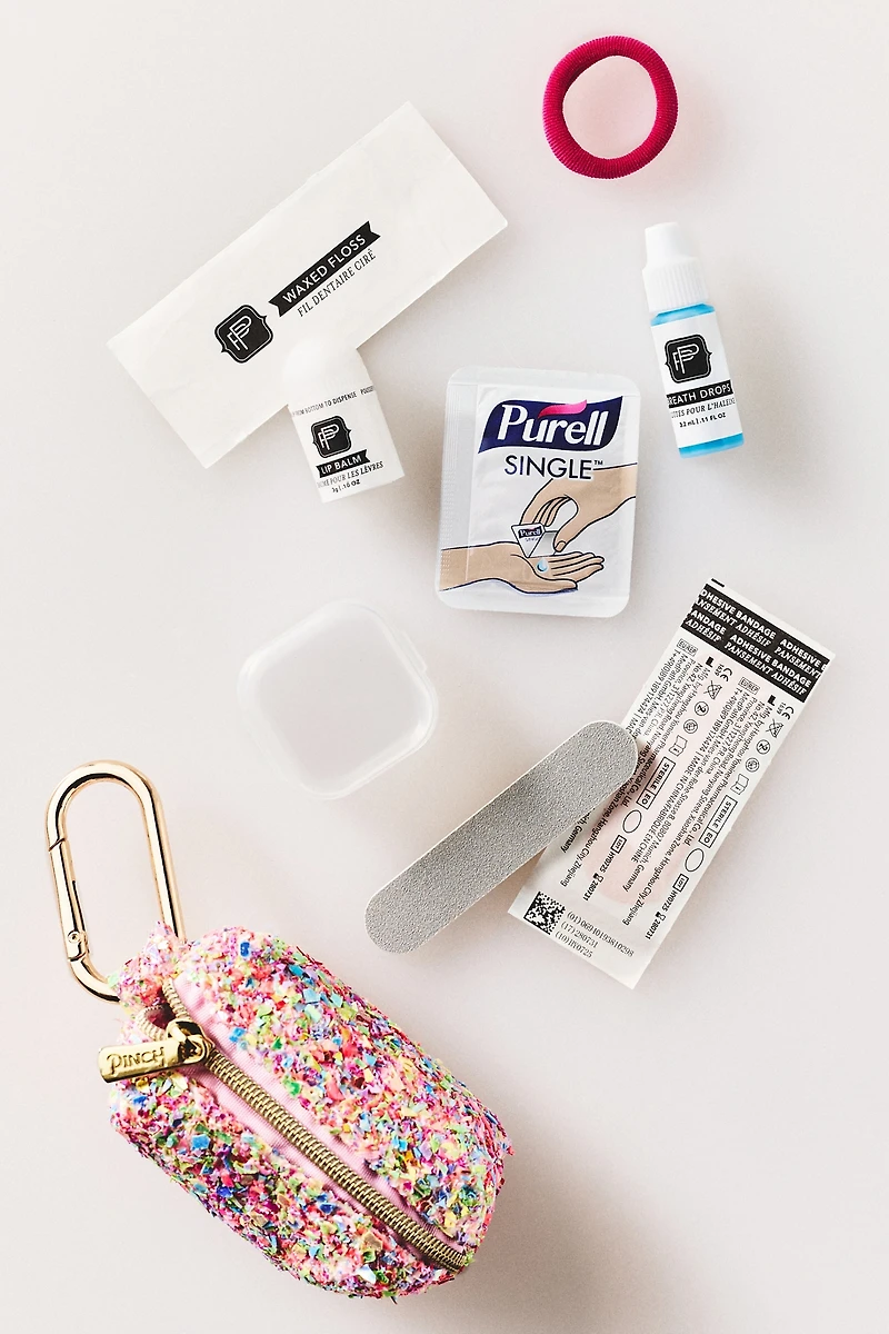 Pinch Provisions Neon Multi Glitter Minimergency Charm