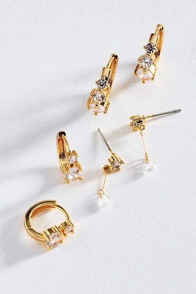 Stacking Earrings, Set of 3