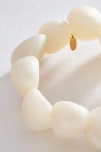 Resin Beaded Stretch Bracelet