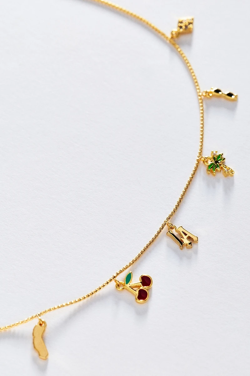 Delicate Big City Charm Necklace
