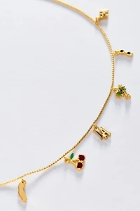 Delicate Big City Charm Necklace