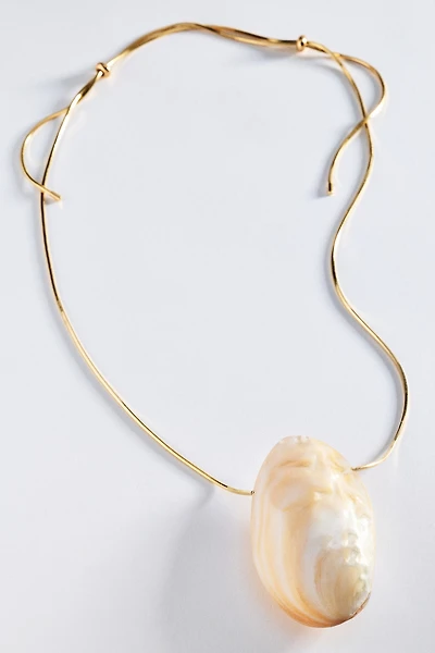Mother of Pearl Pendant Necklace
