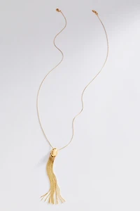 Fringe Pendant Necklace