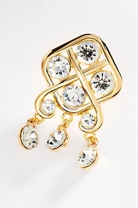 Art Deco Crystal Drop Earrings