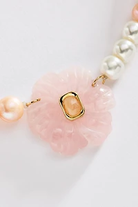 Icon Pendant Beaded Necklace