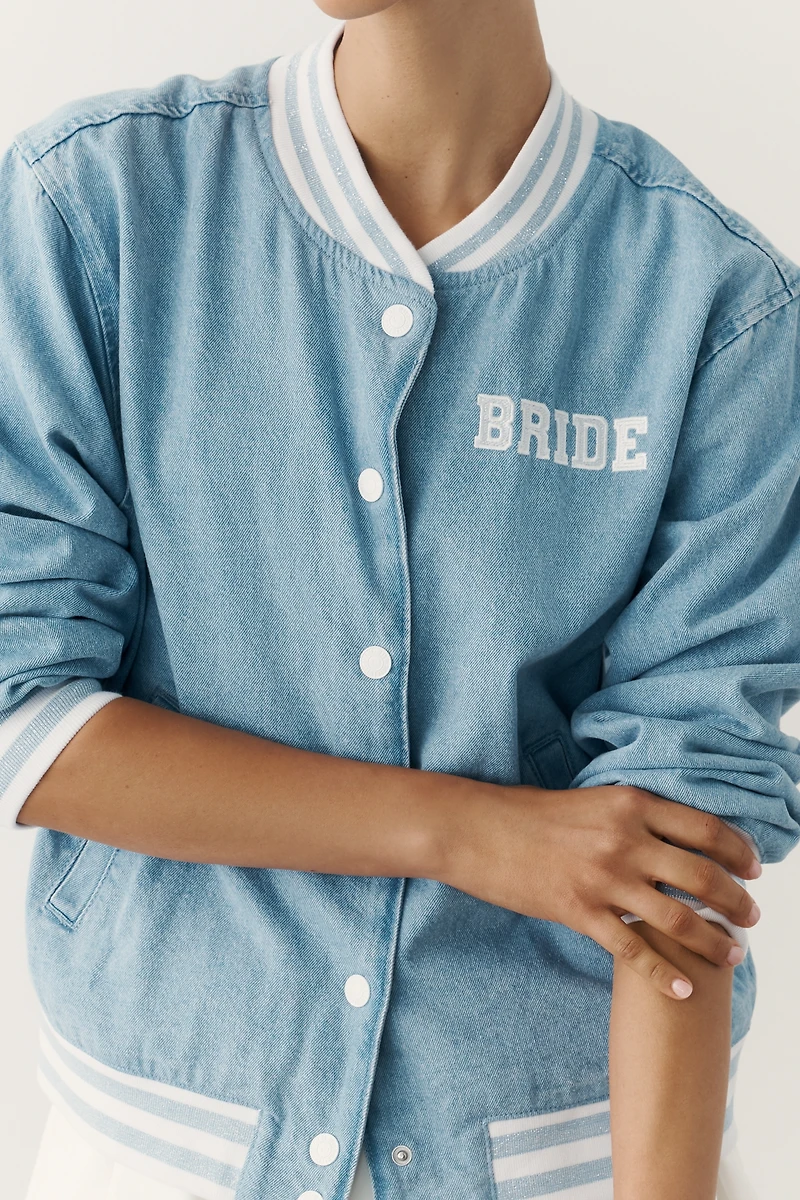 The Wild Collective x Anthropologie Bomber Jacket