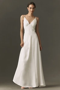 BHLDN Maxi Slip Dress