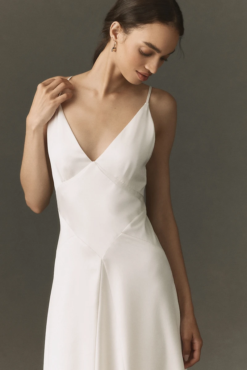 BHLDN Maxi Slip Dress